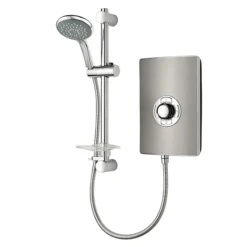 Triton - Aspirante 9.5kw Electric Shower - Brushed Steel -Triton Sales Store asp08brstla1 1
