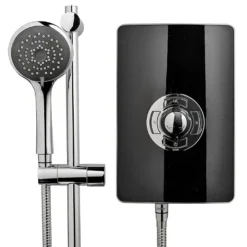 Triton - Aspirante 8.5kw Electric Shower - Black Gloss -Triton Sales Store asp08gsblkl