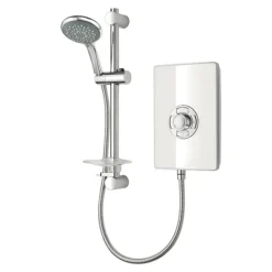 Triton - Aspirante 9.5kw Electric Shower - White Gloss -Triton Sales Store asp08gswhta1