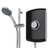 Triton Amore 9.5kW Electric Shower - Gloss Black 1 Triton Amore 9.5kW Electric Shower - Gloss Black -Triton Sales Store aspamo8gsblk d3 1