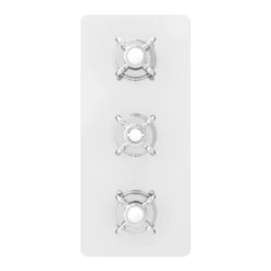 Astoria Traditional Concealed Shower Valve Incl. 8" Head With Arm & Slider Rail