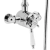 Heritage Avenbury Exposed Shower With Deluxe Fixed Riser Kit & Diverter To Handset -Triton Sales Store avedual01 d4