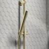 Arezzo Brushed Brass Round Bar Shower Valve Incl. Slide Rail Kit With Pencil Handset 1 Arezzo Brushed Brass Round Bar Shower Valve Incl. Slide Rail Kit With Pencil Handset -Triton Sales Store azbvp80bbnd5