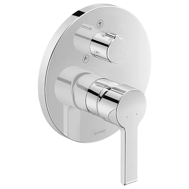 Duravit B.2 Single Lever Shower Mixer With Diverter For Concealed Installation 3 Duravit B.2 Single Lever Shower Mixer With Diverter For Concealed Installation