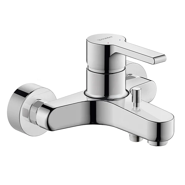 Duravit B.2 Wall Mounted Single Lever Bath Shower Mixer 3 Duravit B.2 Wall Mounted Single Lever Bath Shower Mixer