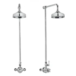 Crosswater - Belgravia Thermostatic Shower Valve With Fixed Head -Triton Sales Store bel shower d1