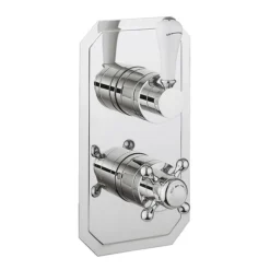 Crosswater Belgravia Lever Slimline Thermostatic Shower Valve With 2 Way Diverter