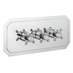Crosswater - Belgravia Crosshead Triple Thermostatic Shower Valve With 3 Way Diverter - Landscape