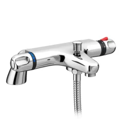 Coral Modern Thermostatic Bath Shower Mixer - Bottom Outlet -Triton Sales Store btmv01 large