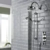 Hudson Reed Topaz Black Triple Concealed Thermostatic Shower Valve -Triton Sales Store btsvt003 d2