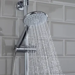 Bristan Buzz2 Cool Touch Bar Shower Mixer With Rigid Riser Kit - Chrome -Triton Sales Store buz2shxdivctffc.ai1