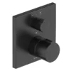 Duravit C.1 Square Thermostatic Shower Mixer With Diverter For Concealed Installation - Matt Black -Triton Sales Store c14200013046 l