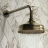 Chatsworth 1928 Antique Brass Traditional Shower With Concealed Valve + 8" Head 2 Chatsworth 1928 Antique Brass Traditional Shower With Concealed Valve + 8" Head -Triton Sales Store ch24vabpk1d5