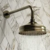 Chatsworth 1928 Antique Brass Traditional Shower With Concealed Valve, 8" Head + Handset -Triton Sales Store ch63vabpk1d6