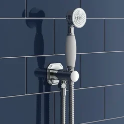 Chatsworth 1928 Traditional Push-Button Shower Valve Pack With Handset + Rainfall Shower Head 11 Chatsworth 1928 Traditional Push-Button Shower Valve Pack With Handset + Rainfall Shower Head -Triton Sales Store chtpbpk2 d2
