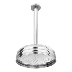 Chatsworth 1928 Traditional Push-Button Shower Pack With Slide Rail Kit + Ceiling Mounted Head -Triton Sales Store chtpbpk3 d3