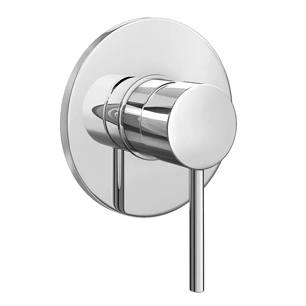 Cruze Modern Concealed Manual Shower Valve - Chrome 4 Cruze Modern Concealed Manual Shower Valve - Chrome - Image 2