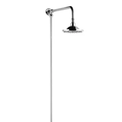 Orion Modern Twin Exposed Thermostatic Shower Valve + Rigid Riser