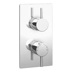 Cruze Concealed Thermostatic Valve With Diverter, Fixed Shower Head + 4 Body Jets -Triton Sales Store cvdpk1 detail1
