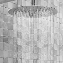 Cruze Round Wall Mounted Thermostatic Shower Valve With Handset + 300mm Fixed Shower Head 11 Cruze Round Wall Mounted Thermostatic Shower Valve With Handset + 300mm Fixed Shower Head -Triton Sales Store czsvhpk3d3