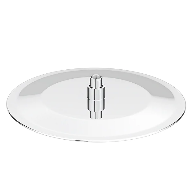 Cruze Round Wall Mounted Thermostatic Shower Valve With Handset + 300mm Fixed Shower Head 5 Cruze Round Wall Mounted Thermostatic Shower Valve With Handset + 300mm Fixed Shower Head - Image 3