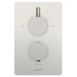 Aqualisa Dream Round Thermostatic Mixer Shower With Adjustable Head And Bath Fill