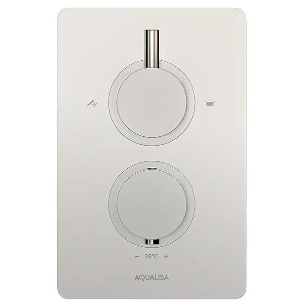 Aqualisa Dream Round Thermostatic Mixer Shower With Adjustable Head And Bath Fill 3 Aqualisa Dream Round Thermostatic Mixer Shower With Adjustable Head And Bath Fill