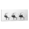 Cruze Triple Round Concealed Thermostatic Shower Valve With Diverter - Chrome 2 Cruze Triple Round Concealed Thermostatic Shower Valve With Diverter - Chrome -Triton Sales Store egaz38arnd3
