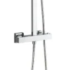 Summit Modern Square Thermostatic Shower - Chrome -Triton Sales Store egck01detail3