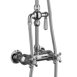 Chatsworth Thermostatic Shower With Diverter, Rigid Riser & Fixed Head -Triton Sales Store egtck10 d3
