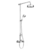 Chatsworth Thermostatic Shower With Diverter, Rigid Riser & Fixed Head