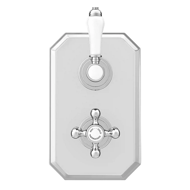 Trafalgar Traditional Twin Concealed Thermostatic Shower Valve 8 Trafalgar Traditional Twin Concealed Thermostatic Shower Valve - Image 6