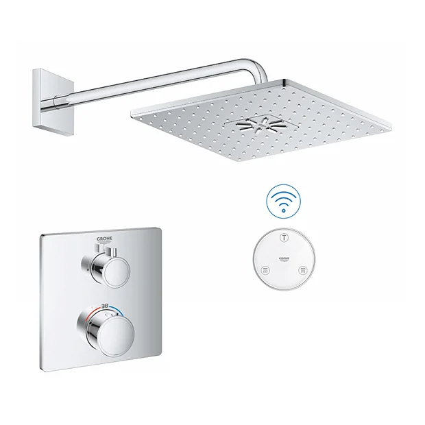 Grohe Grohtherm SmartConnect Square Shower Set 4 Grohe Grohtherm SmartConnect Square Shower Set - Image 2