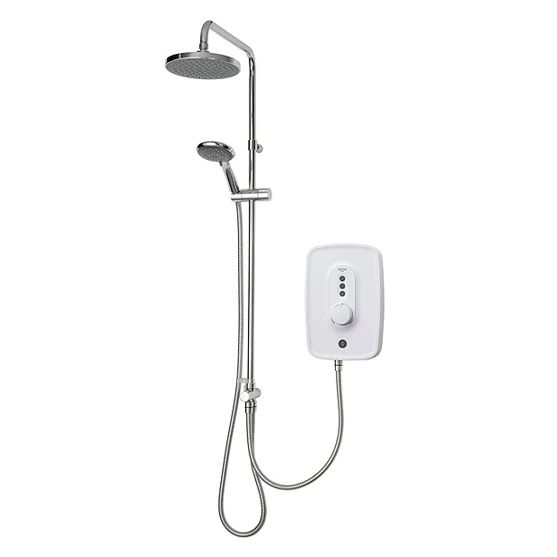 Triton Danzi DuElec 9.5kw Electric Shower - White 3 Triton Danzi DuElec 9.5kw Electric Shower - White - Image 2