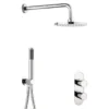 Crosswater Central Chrome 2 Outlet 2-Handle Shower Bundle 1 Crosswater Central Chrome 2 Outlet 2-Handle Shower Bundle -Triton Sales Store gtlcent01 l