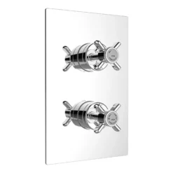 Heritage - Dawlish Dual Control Recessed Valve - Chrome 6 Heritage - Dawlish Dual Control Recessed Valve - Chrome -Triton Sales Store heritagedorchesterdualcontrolrecessedvalvechromesdc04l