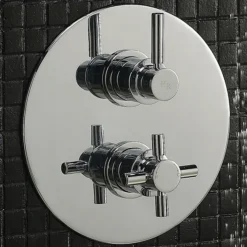 Hudson Reed Tec Twin Concealed Thermostatic Shower Valve