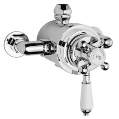 Hudson Reed Traditional Dual Exposed Thermostatic Shower Valve + Rigid Riser Kit 9 Hudson Reed Traditional Dual Exposed Thermostatic Shower Valve + Rigid Riser Kit -Triton Sales Store hudsonreedtraditionaldualexposedthermostaticshowervalveincrigidriserkitd1