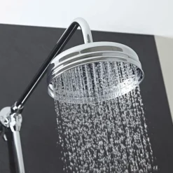 Hudson Reed Traditional Exposed Shower Valve, Riser Kit, Diverter & Shower Rose -Triton Sales Store hudsonreedtraditionalexposedshowervalveriserkitdivertershowerrosed1