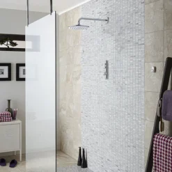 Aqualisa ISystem Smart Shower Concealed With Wall Fixed Head -Triton Sales Store isd.a1.bfw .21 d1