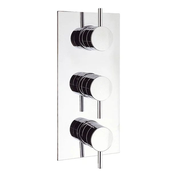 Crosswater - Kai Lever Triple Concealed Thermostatic Shower Valve 4 Crosswater - Kai Lever Triple Concealed Thermostatic Shower Valve - Image 2
