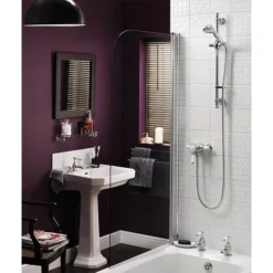 Bristan Colonial2 Thermostatic Surface Mounted Shower Valve + Adjustable Riser -Triton Sales Store kn2shxarc d1