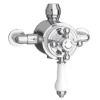 Lancaster Traditional Round Concealed Dual Thermostatic Shower Valve 1 Lancaster Traditional Round Concealed Dual Thermostatic Shower Valve -Triton Sales Store lancastertraditionalroundconcealeddualthermostaticshowervalved1