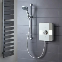 Aqualisa - Lumi Electric Shower With Adjustable Head - Chrome -Triton Sales Store lme8501 d1n