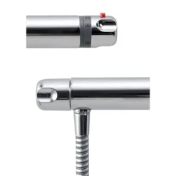 Aqualisa - Midas 100 Exposed Thermostatic Bar Valve With Slide Rail Kit -Triton Sales Store md100bar d1