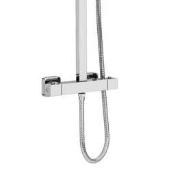 Milan Modern Square Thermostatic Shower (300 X 300mm Head - Chrome) 9 Milan Modern Square Thermostatic Shower (300 X 300mm Head - Chrome) -Triton Sales Store mil03h d2