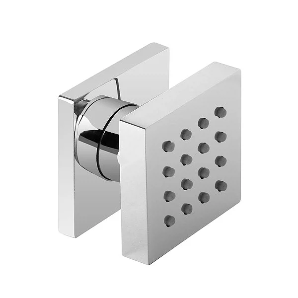 Milan Concealed Thermostatic Valve With Diverter, Fixed Shower Head + 4 Body Jets 5 Milan Concealed Thermostatic Valve With Diverter, Fixed Shower Head + 4 Body Jets - Image 4