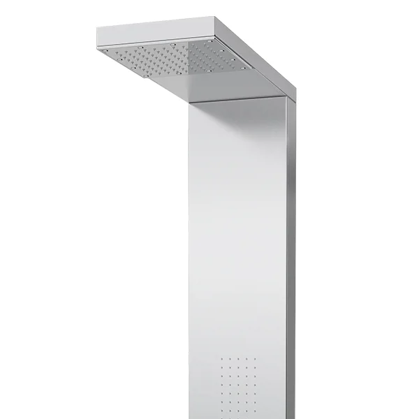 Milan Modern Stainless Steel Tower Shower Panel (Thermostatic) 5 Milan Modern Stainless Steel Tower Shower Panel (Thermostatic) - Image 3