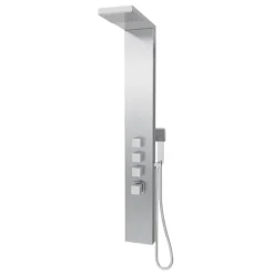 Milan Modern Stainless Steel Tower Shower Panel (Thermostatic) 12 Milan Modern Stainless Steel Tower Shower Panel (Thermostatic) -Triton Sales Store milanmodernstainlesssteeltowershowerpanelthermostaticnd1