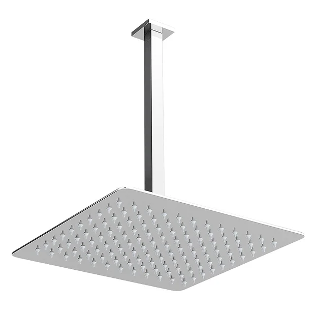 Milan Twin Concealed Shower Valve Inc. Ultra Thin 300 X 300mm Head + Vertical Arm 5 Milan Twin Concealed Shower Valve Inc. Ultra Thin 300 X 300mm Head + Vertical Arm - Image 3